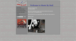 Desktop Screenshot of musicbymail.dk
