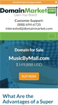 Mobile Screenshot of musicbymail.com